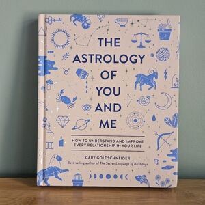 The Astrology of You and Me - Peach & Blue Hardcover